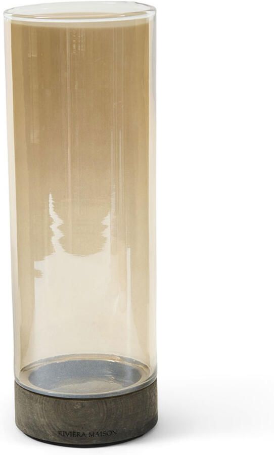 Riviera Maison Windlicht Selaire Hurricane Wood S
