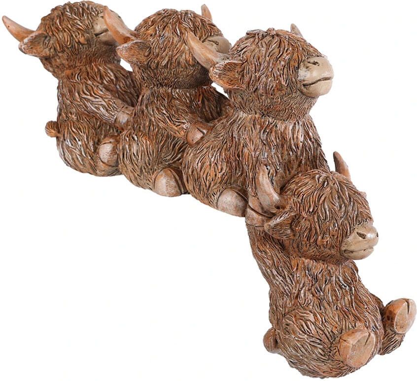 Sculptuur Hooglander bruin