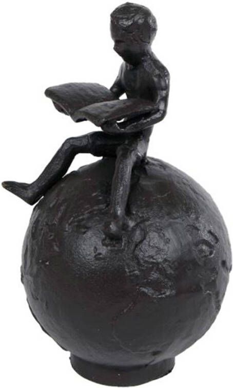 Sculptuur inspiring world child zwart