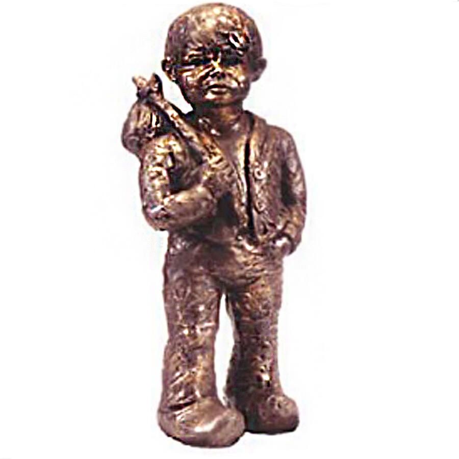 Tenax Beeld Jongen met knapzakje groot