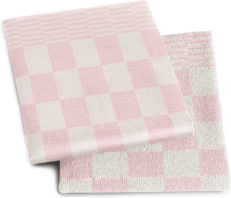 DDDDD thee- en keukendoek barbeque pastel pink