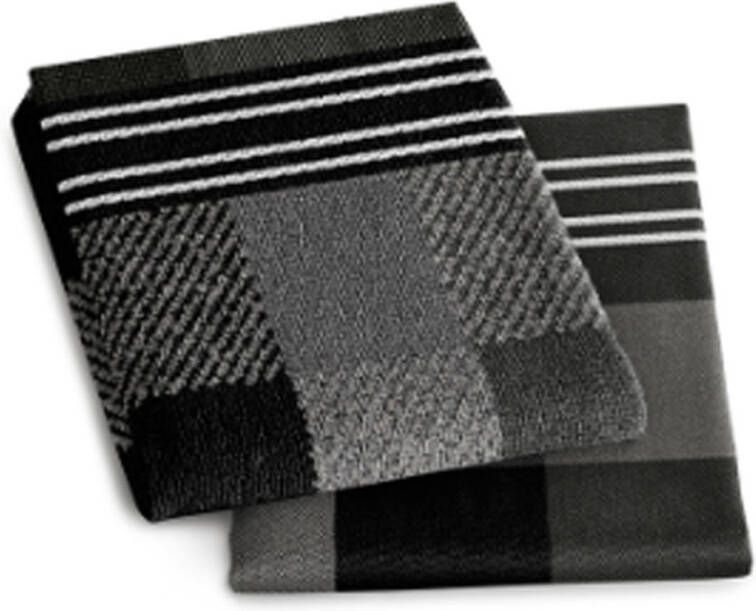 DDDDD Thee- en keukendoek Feller Grey