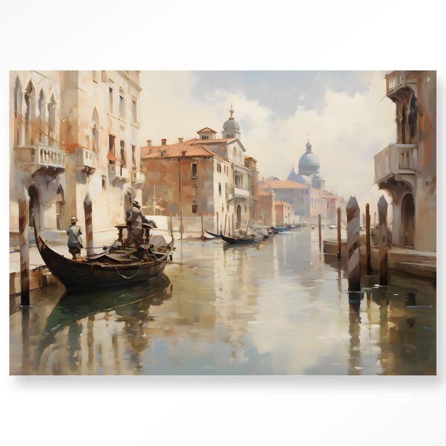 Urban Cotton Wandkleed Venice Met Frame 80x110