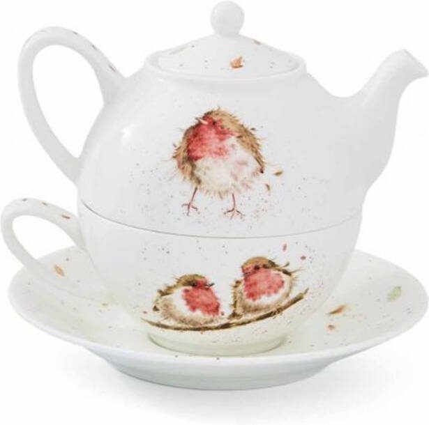 Wrendale design Tea For One Robins - Foto 1