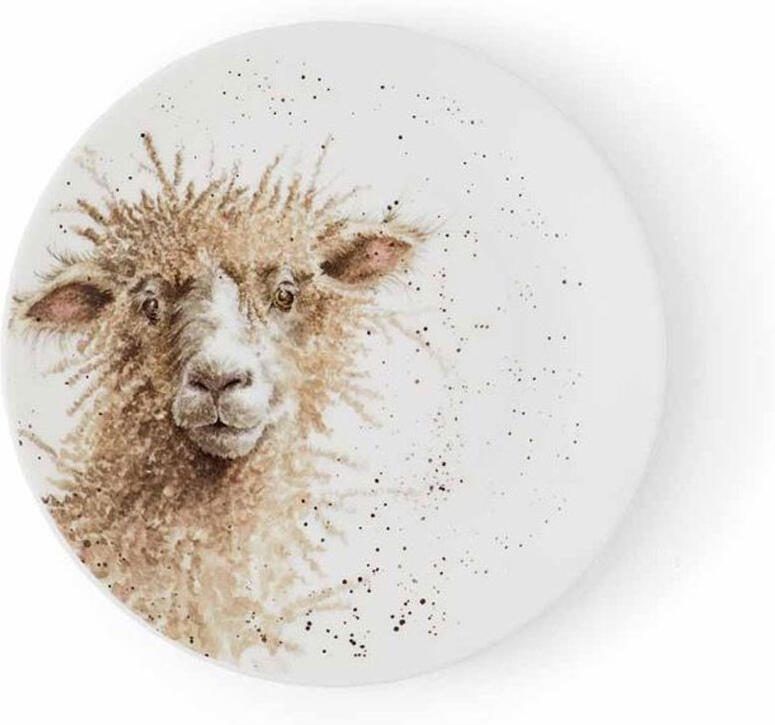 Wrendale design Coupe Plate 16.5cm Sheep
