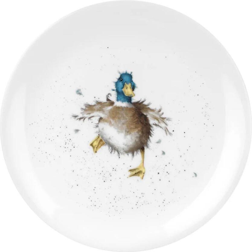 Wrendale design Coupe plate 20cm Duck
