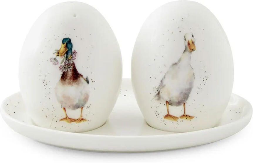 Wrendale design Salt & Pepper Ducks With Tray