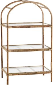 Madam Stoltz Bamboe Rek 56x35x98cm