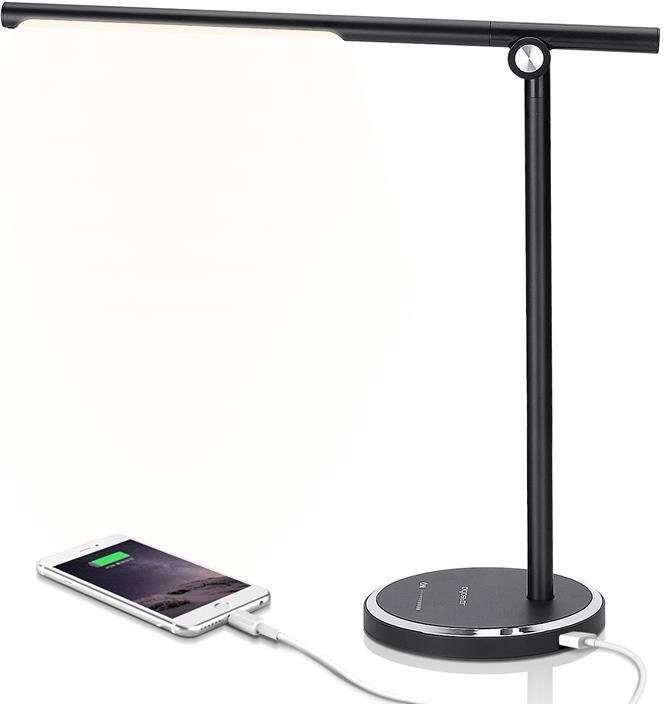 Aigostar Vince LED Bureaulamp Dimbaar 8W Zwart