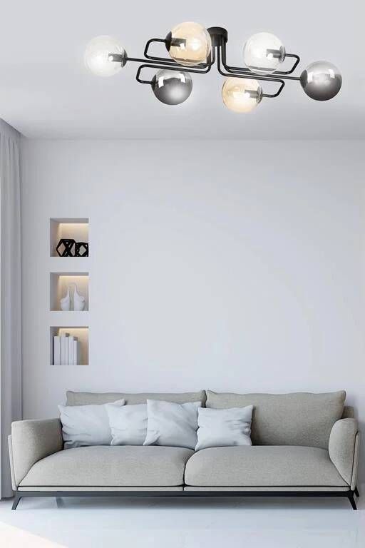 Alygn 6-lichts plafondlamp Ella
