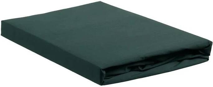 Ambiante Jersey Topper Hoeslaken 200x200|210 Donker Groen