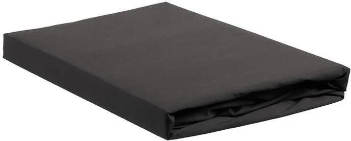 Ambiante Katoen Splittopper Hoeslaken 140x200 Antraciet
