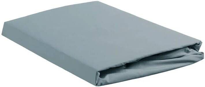 Ambiante Katoen Splittopper Hoeslaken 140x200 Blauw