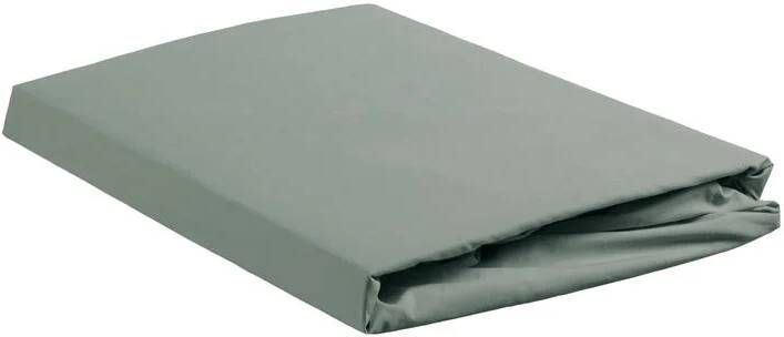 Ambiante Katoen Splittopper Hoeslaken 140x200 Groen