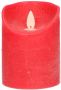 Anna&apos;s Collection Annas collection led stompkaars bewegende vlam oslo 10 cm rood - Thumbnail 2