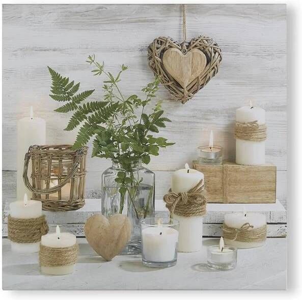 Art For the Home Harmonie LED canvas 60x60 cm