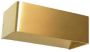 Lamponline Artdelight Wandlamp Mainz 20 x 7 cm mat goud - Thumbnail 2
