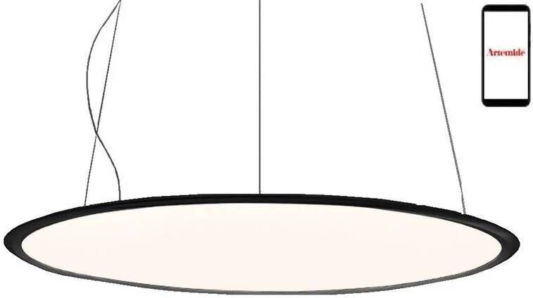 Artemide Discovery hanglamp Ø70 LED dimbaar via smartphone zwart