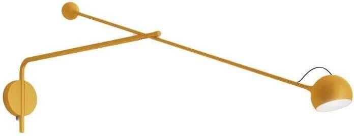 Artemide IXA wandlamp medium LED geel