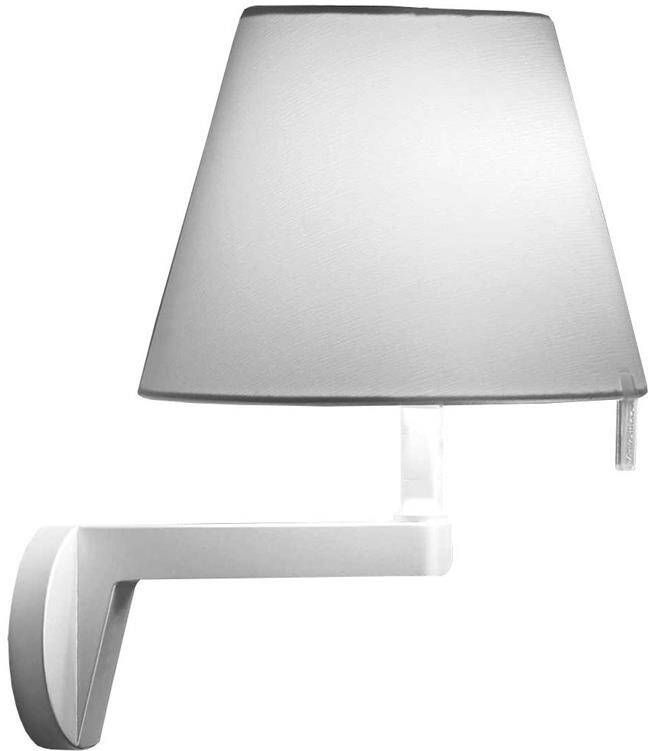 Artemide Melampo wandlamp zonder schakelaar aluminium