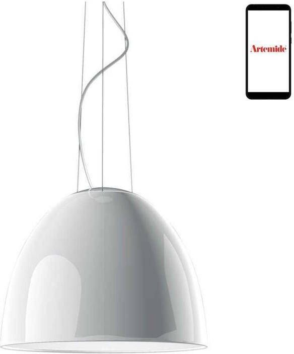 Artemide Nur hanglamp Ø55.4 LED dimbaar via smartphone glanzend wit