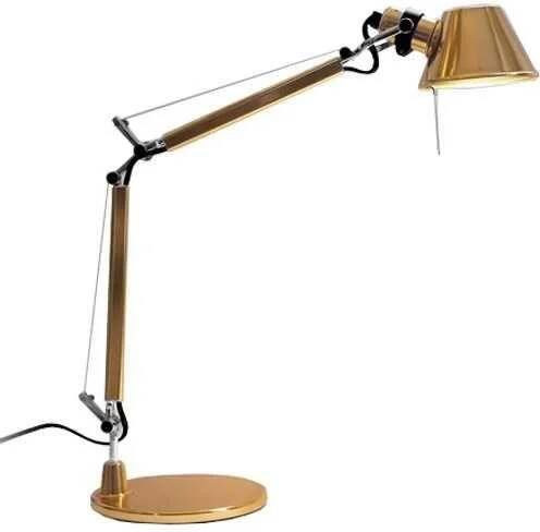 Artemide Tolomeo Micro bureaulamp retrofit goud