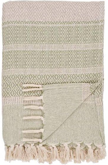 Artichok Melissa Katoenen Plaid Groen|Beige
