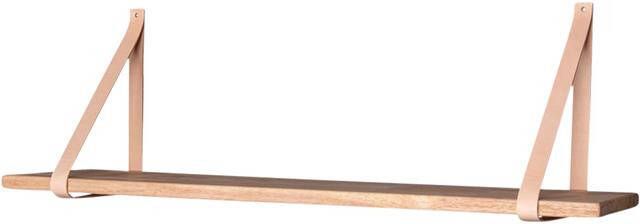 Artichok Thomas houten wandplank naturel 80 x 20 cm
