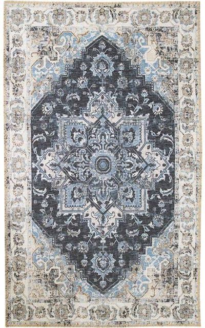 Artichok Valerie Vloerkleed Vintage 300 x 200 cm Blauw