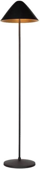 Atmooz by Charrell Atmooz Elan Vloerlamp Zwart & Goud Paddestoelvormig 35x35x150cm