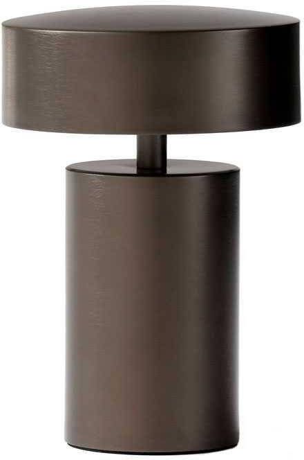 Audo Copenhagen Column tafellamp LED oplaadbaar brons