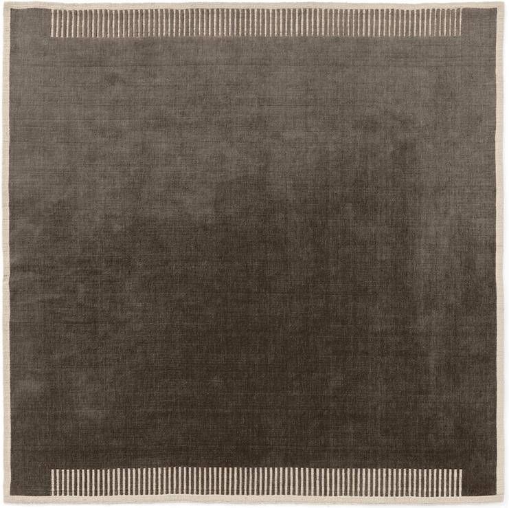 Audo Copenhagen Duomo vloerkleed 270x270 Marble Grey