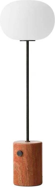 Audo Copenhagen JWDA vloerlamp Red Travertine|Bronzed Brass