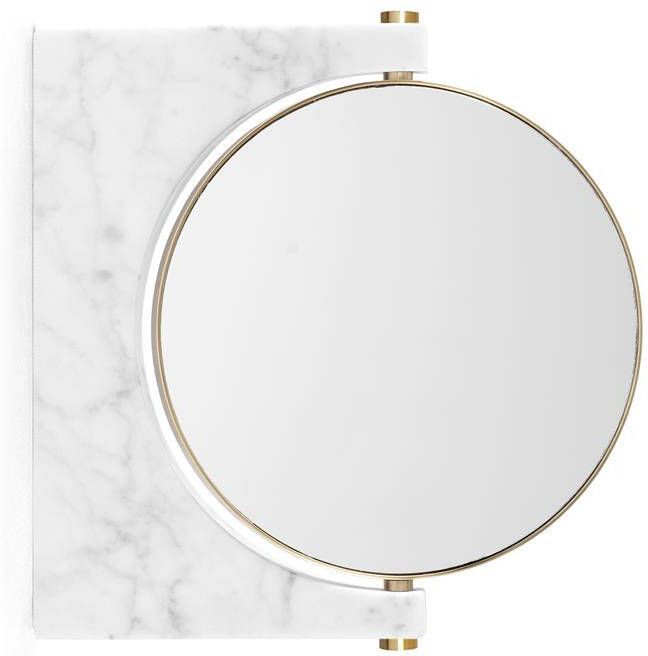 Audo Copenhagen Pepe spiegel wand Ø16 Carrara