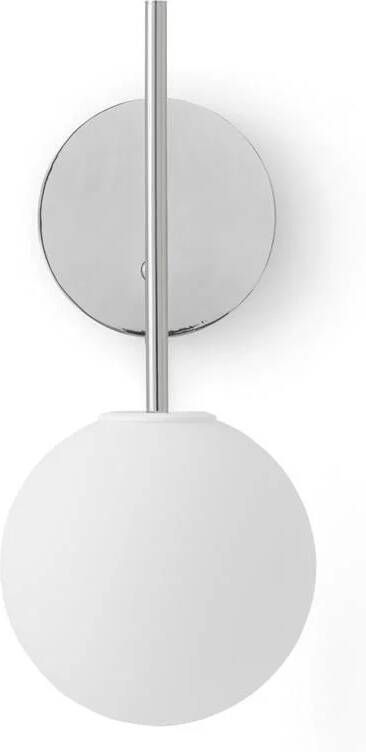 Audo Copenhagen TR Bulb Suspended wandlamp Polished Steel