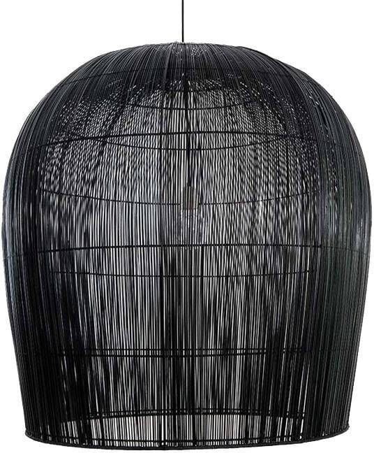 AY Illuminate Buri Bulb Large Hanglamp Palm Zwart Ø91 H:95
