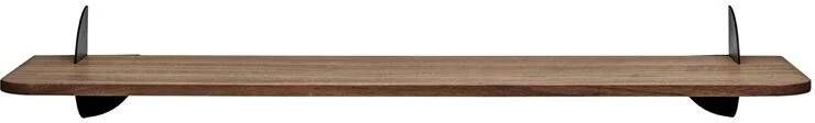 AYTM Aedes wandplank 80 walnoot|zwart