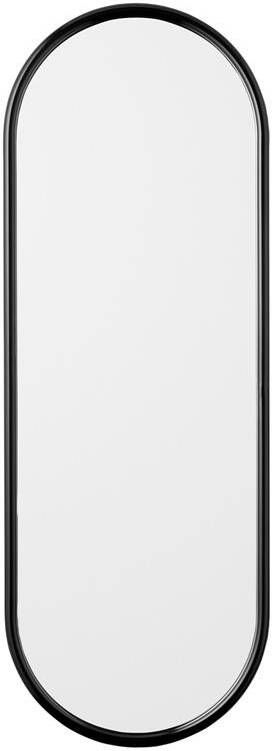 AYTM Angui spiegel 108x39 antraciet ovaal