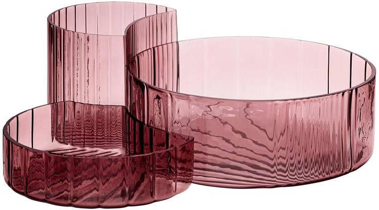AYTM Concha schaal set van 3 roze