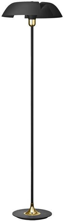 AYTM Cycnus vloerlamp zwart|goud