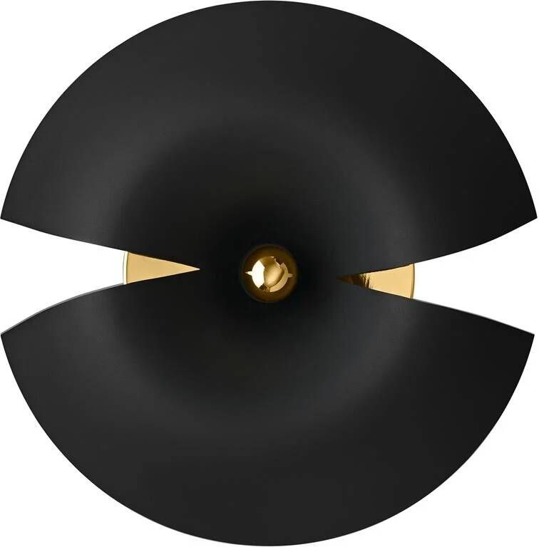 AYTM Cycnus wandlamp 45 zwart|goud