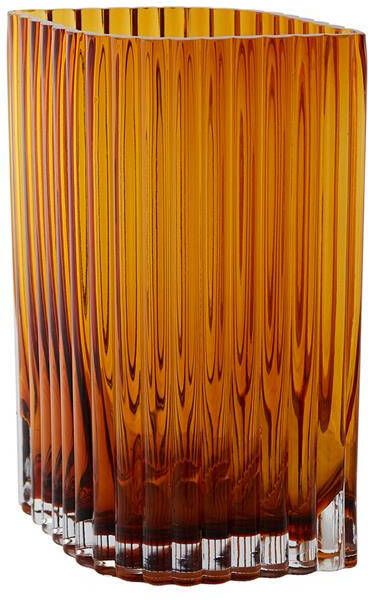 AYTM Folium vaas small amber
