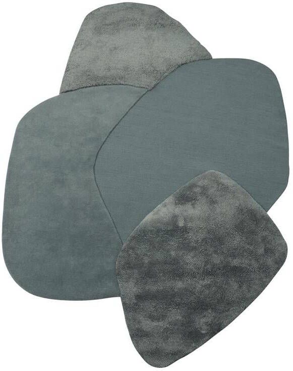 AYTM Mola vloerkleed 140x195 dusty blue