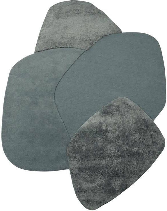 AYTM Mola vloerkleed 209x288 dusty blue