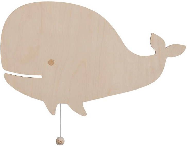 Baby's Only Wandlamp walvis Wonder Bruin