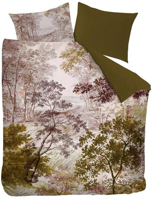 Beddinghouse Odile Dekbedovertrek 200 x 200 220 cm Groen