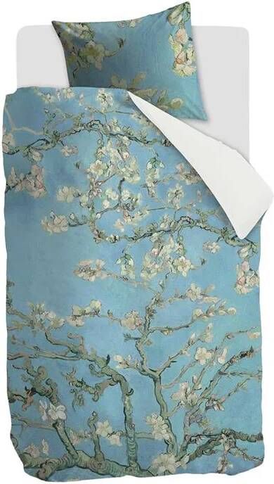 Beddinghouse x Van Gogh Museum Almond Blossom Dekbedovertrek 140 x 200 220 cm Blauw