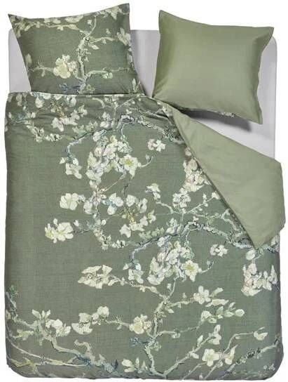 Beddinghouse x Van Gogh Museum dekbedovertrek Blossoming groen