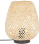 Beliani BOMU Tafellamp Lichte houtkleur Bamboehout - Thumbnail 2