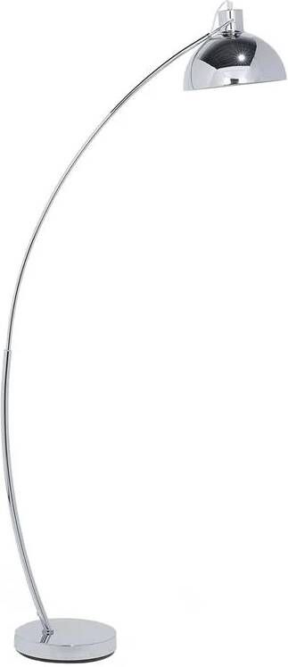 Beliani DINTEL Staande lamp Zilver Metaal